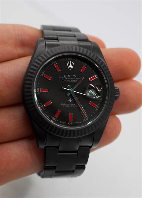 rolex datejust black venom|black venom watches.